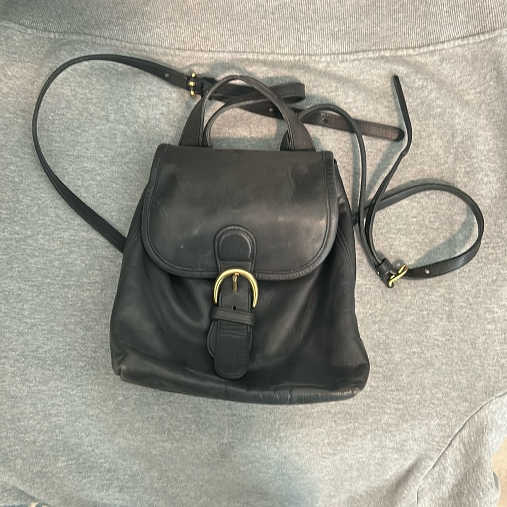 Coach Vintage Leather Mini Batam Backpack